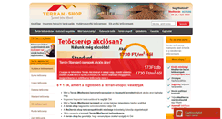 Desktop Screenshot of mediterran-shop.hu
